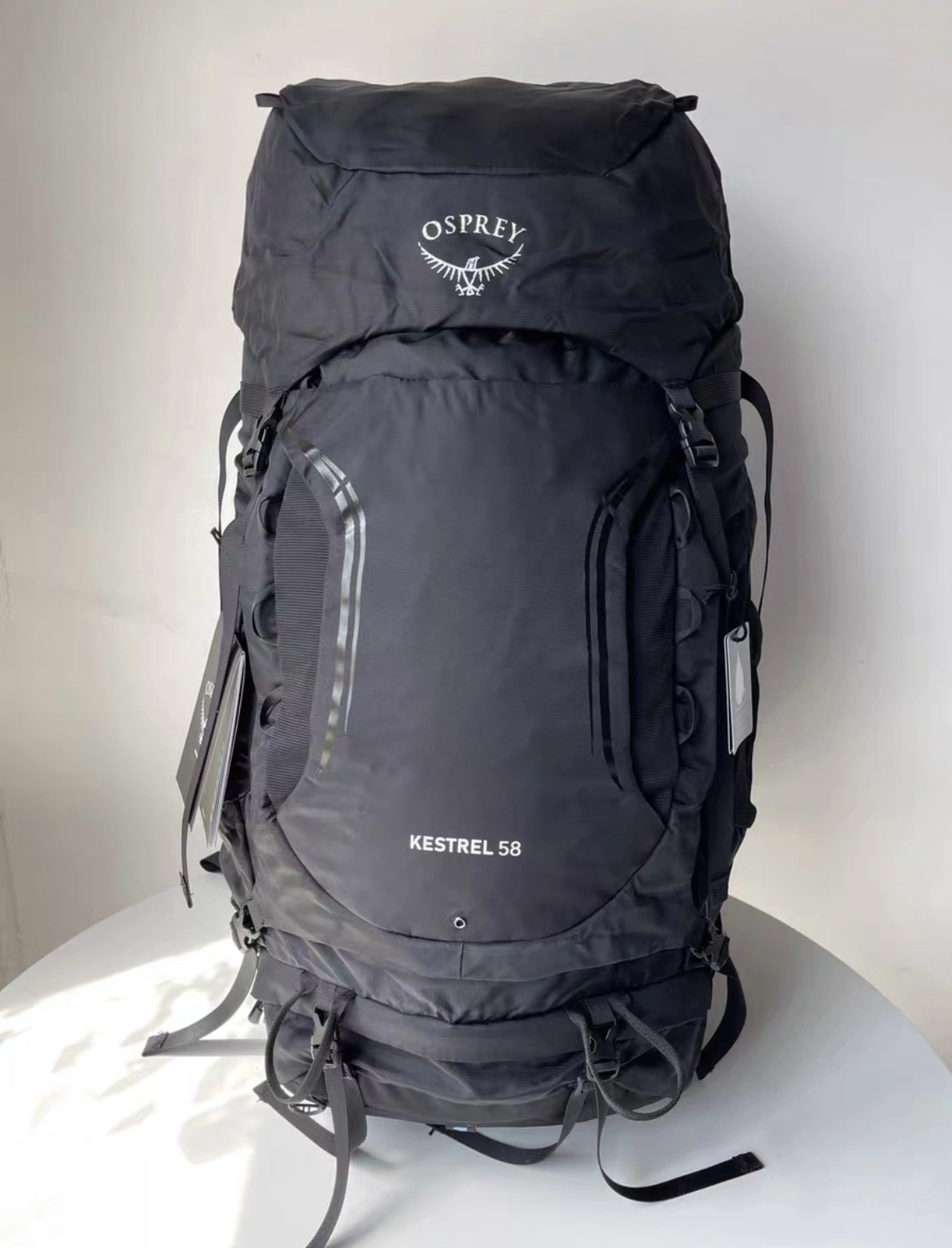 Osprey Kestrel 58L Backpack Men's Heavy Duty Multi-Day Backpacking Hiking Camping Rucksack