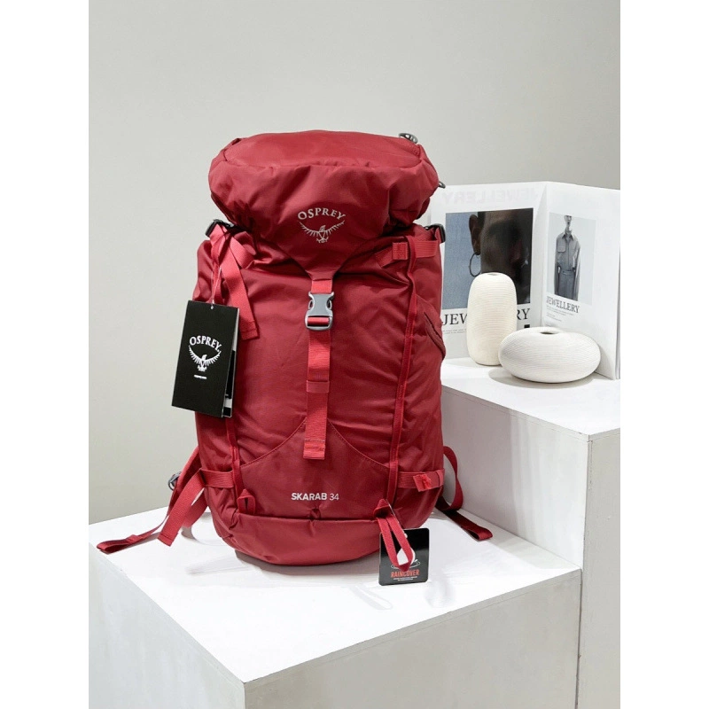 Osprey Skarab 34L Backpack Lightweight Hiking Daypack for Camping Travel & Commute