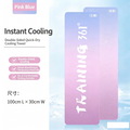 361° Cooling Sports Towel, Double-Sided Quick Dry Cold Towel, Sweat Absorbing Cooling Towel for Workout Running Golf, 100×30cm