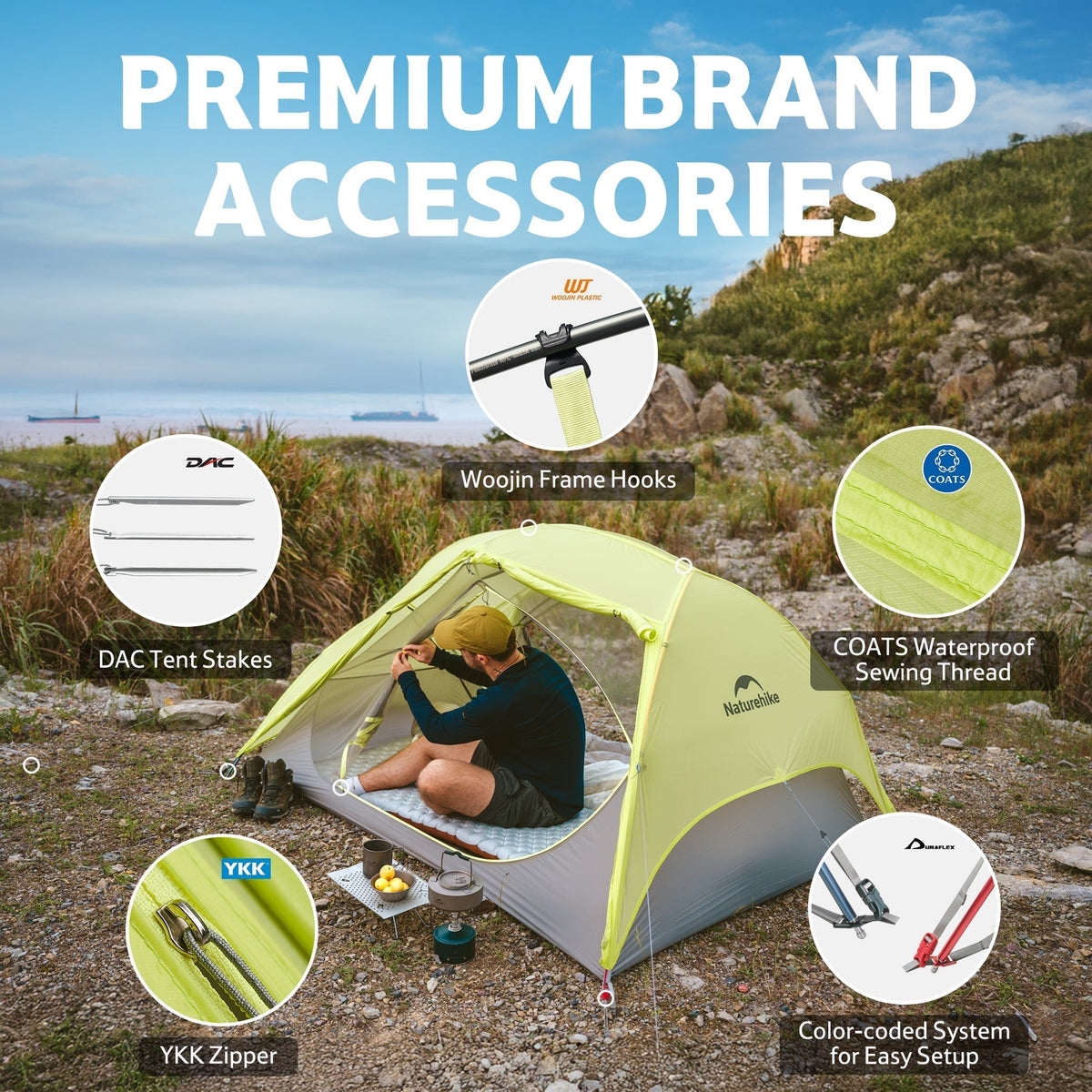 Naturehike Star River™ EXT 2-Person Ultralight Backpacking Tent (2026)